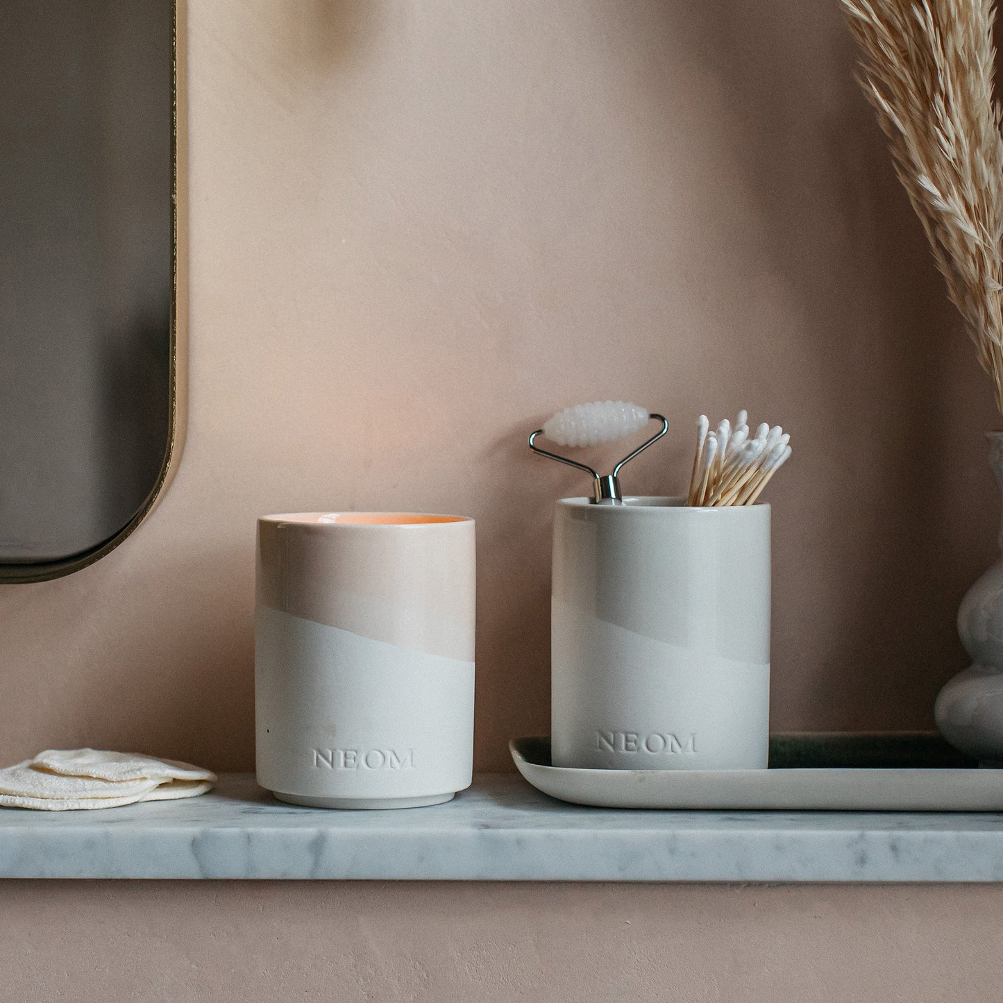 Black Pepper & Bergamot Scented Candle (2 Wick)