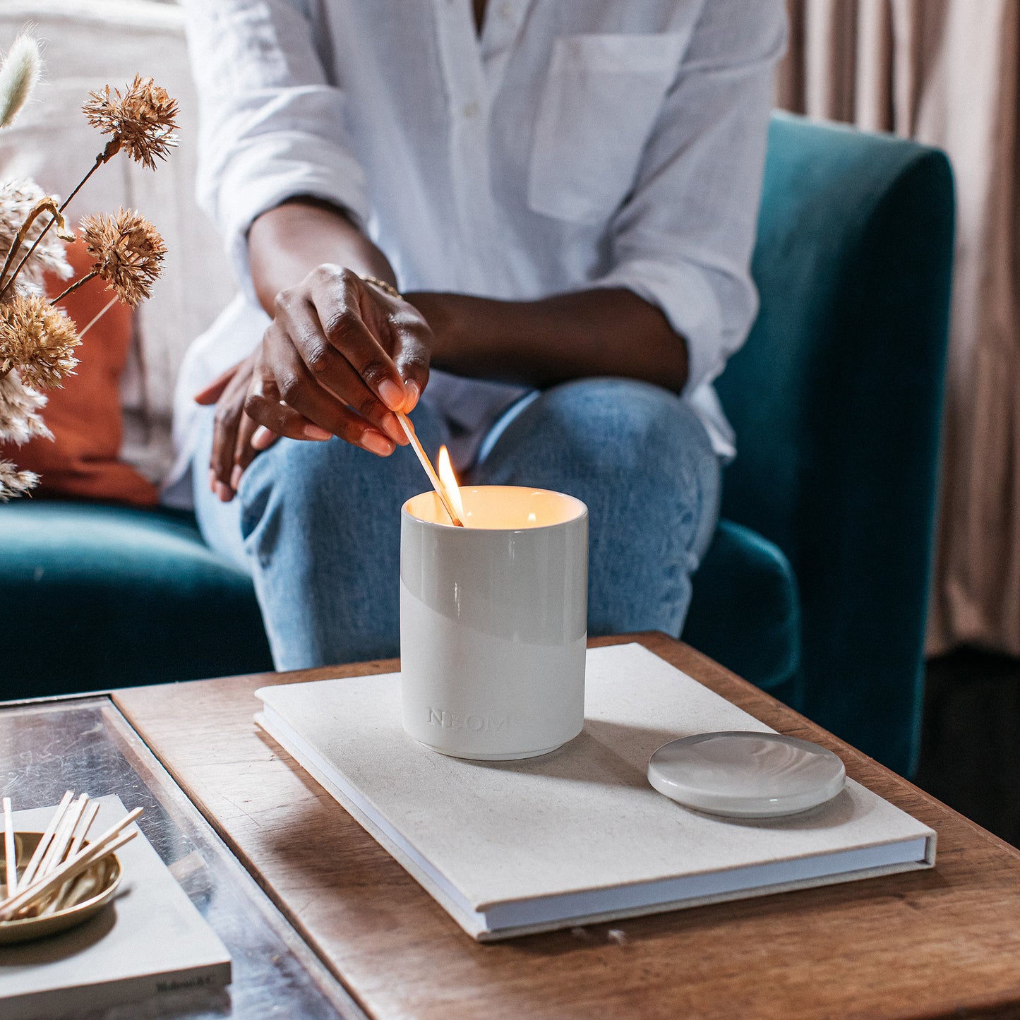 Black Pepper & Bergamot Scented Candle (2 Wick)