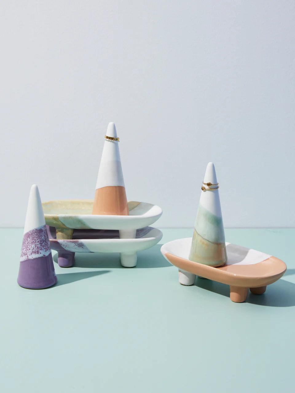 Sparrow Dish - Peach