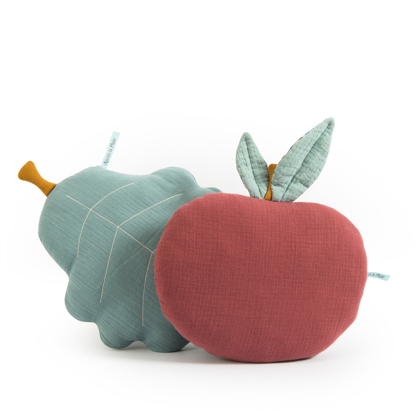 Apres la Pluie - Apple Cushion