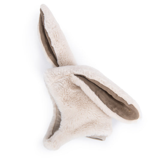 Rendez-vous Chemin du Loup - Childs Rabbit Bonnet - White