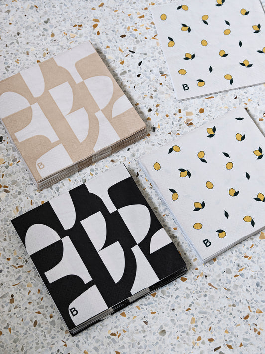 Paper Napkin - Lemon