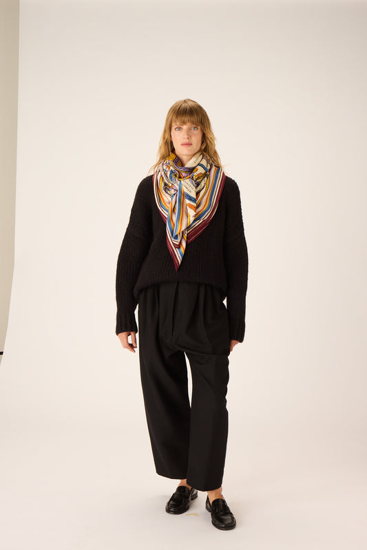 Inoui Editions - Chance Inoui square scarf in Autumn