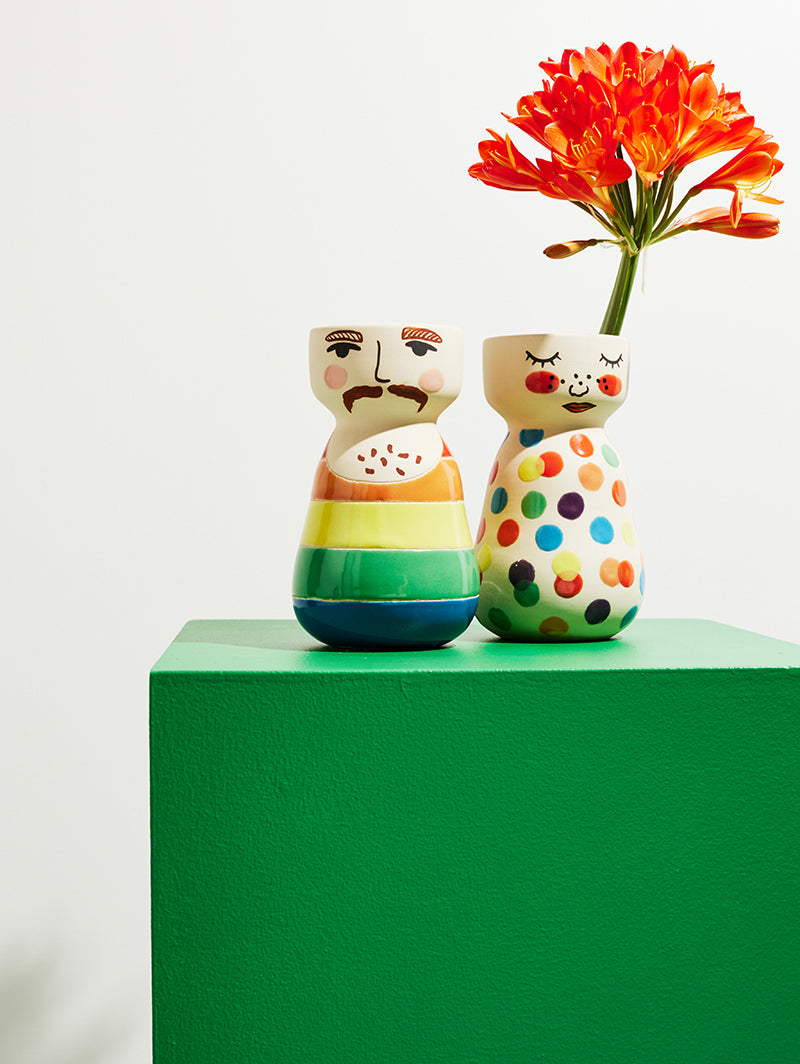 Harvey Face Vase