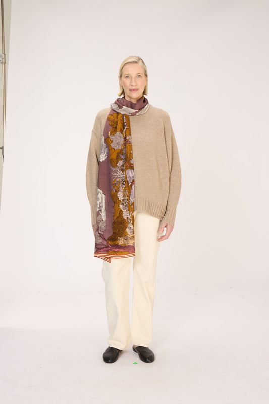 Inoui Editions - History in Violet 100% wool