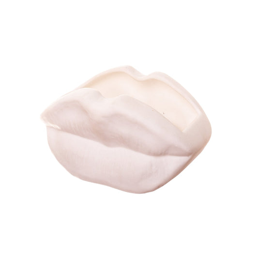 Lips Planter - White