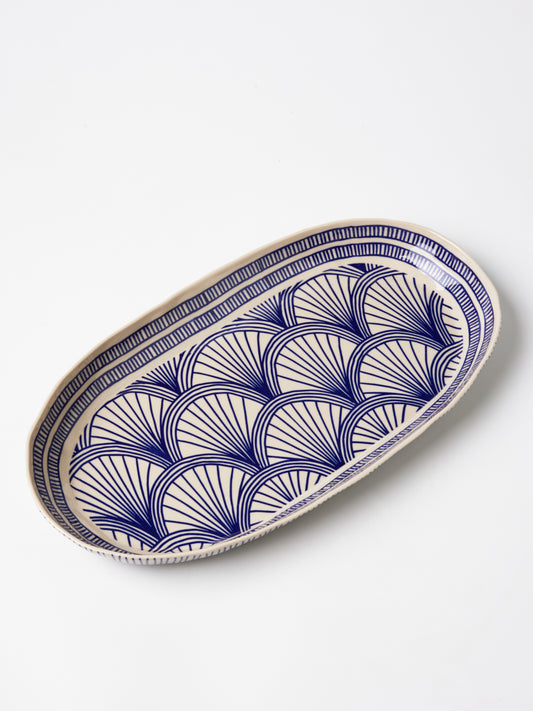 Caravan Large Platter - Indigo