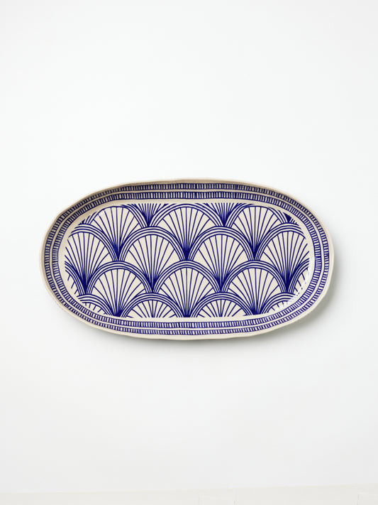 Caravan Large Platter - Indigo