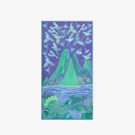 Scarf/Sarong - Rio in Emerald