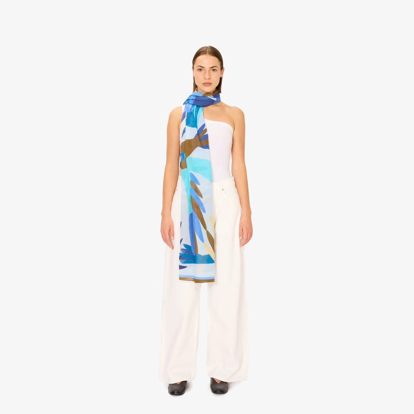 Scarf/Sarong - Voyage in Blue