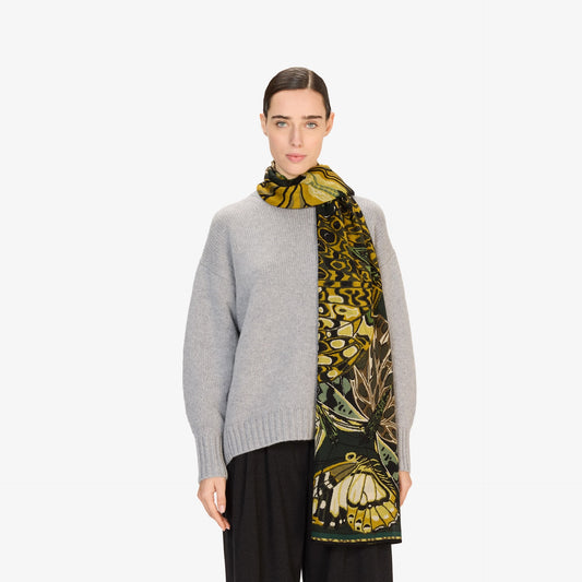 Inoui Editions - Papillon Emerald scarf
