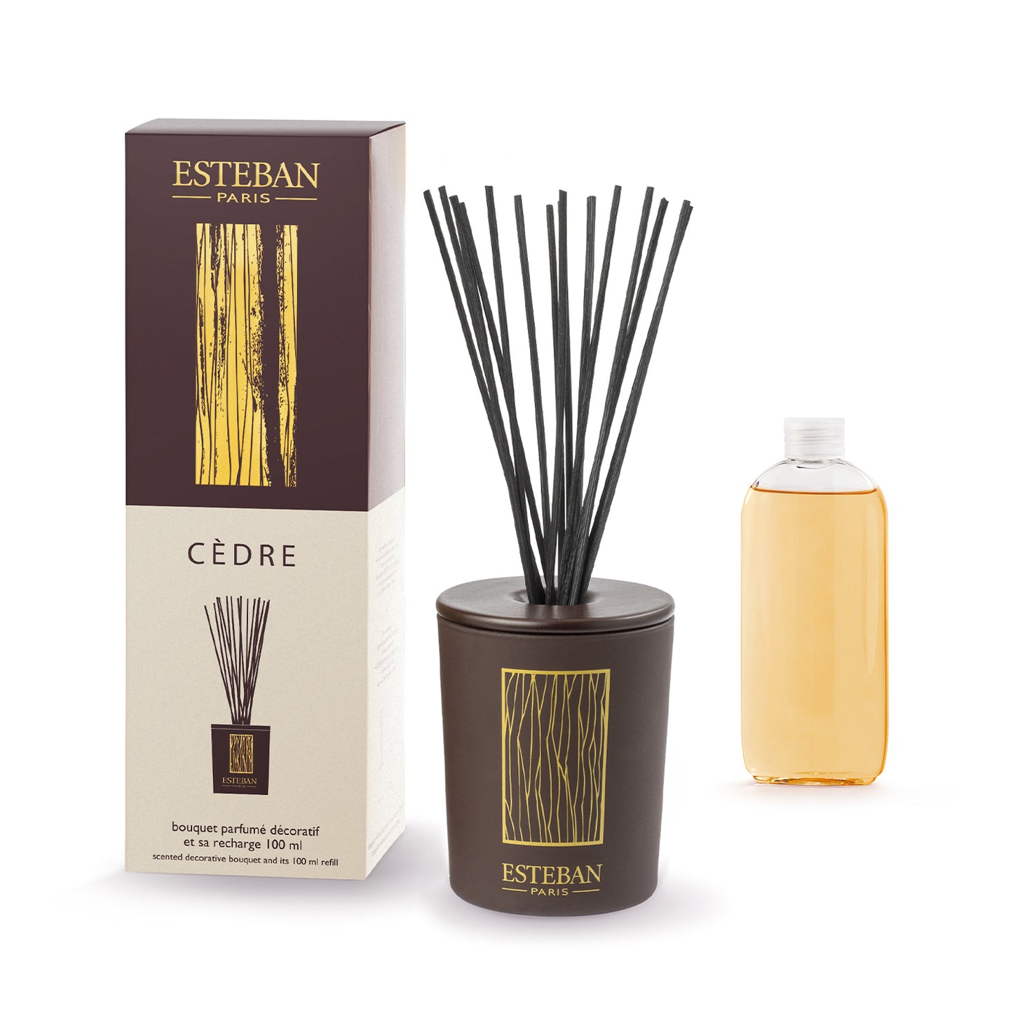 Decorative Reed Diffuser - Cèdre