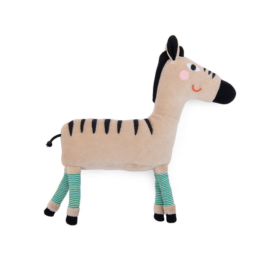 Les Toupitis Rattle - Zebra