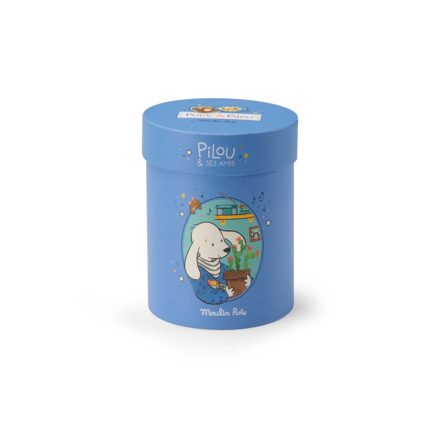 Puce & Pilou - Pilou The Dog in a gift box