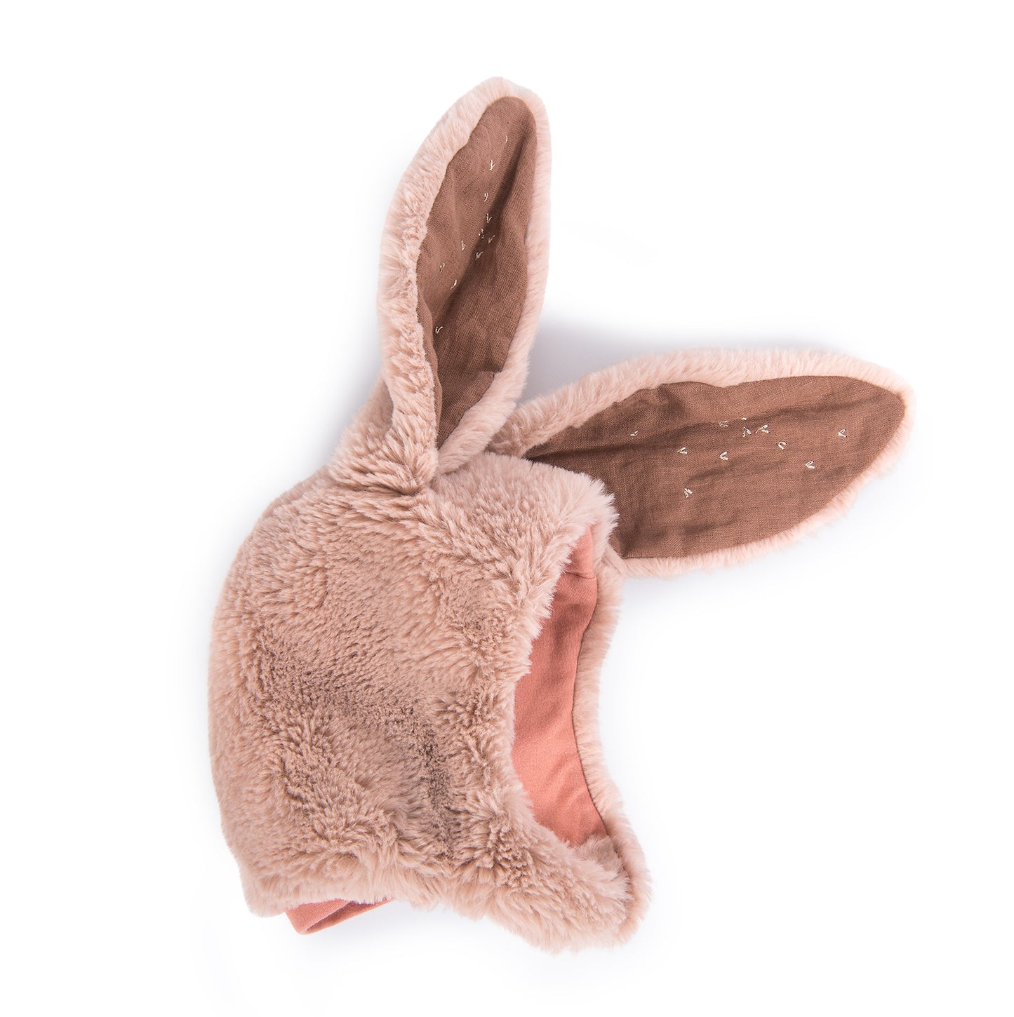 Rendez-vous Chemin du Loup - Childs Rabbit Bonnet - Pink