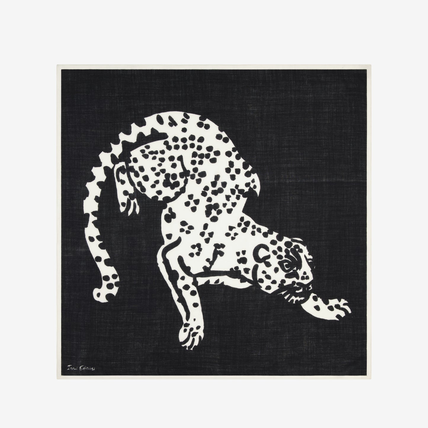 Inoui Editions - Feline in black 100% wool