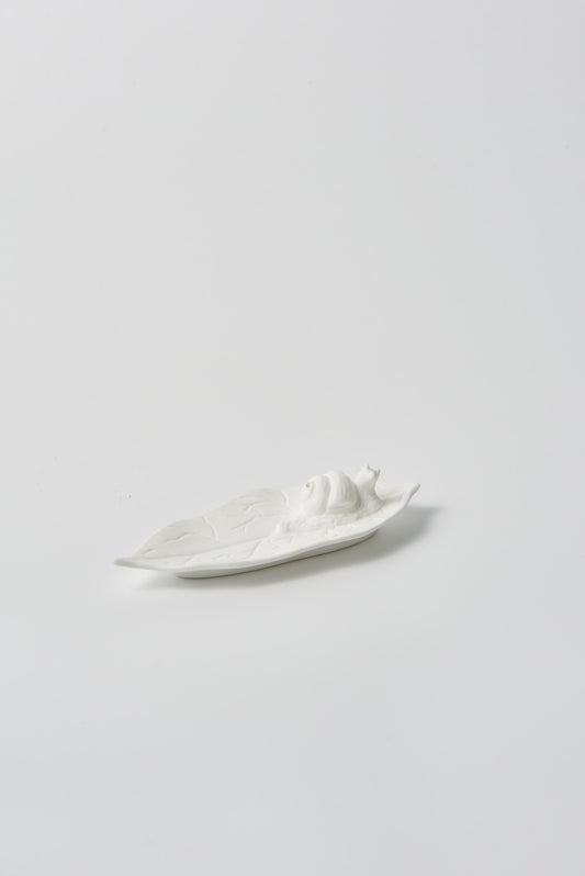 Snail incense holder