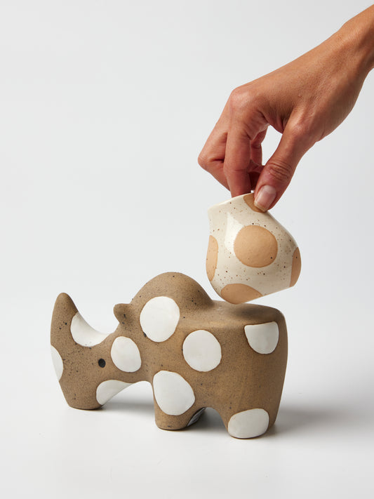 Oliver the Rhino Planter