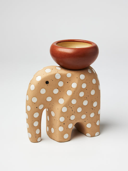 Ingrid the Elephant Planter