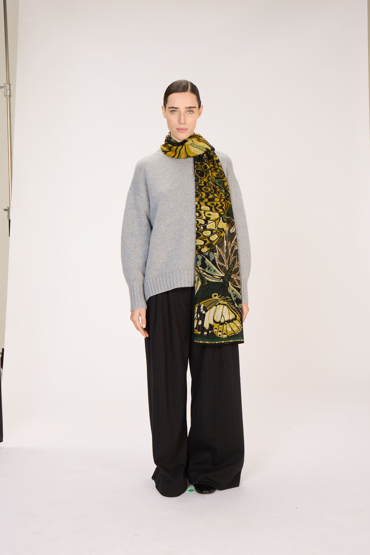 Inoui Editions - Papillon Emerald scarf
