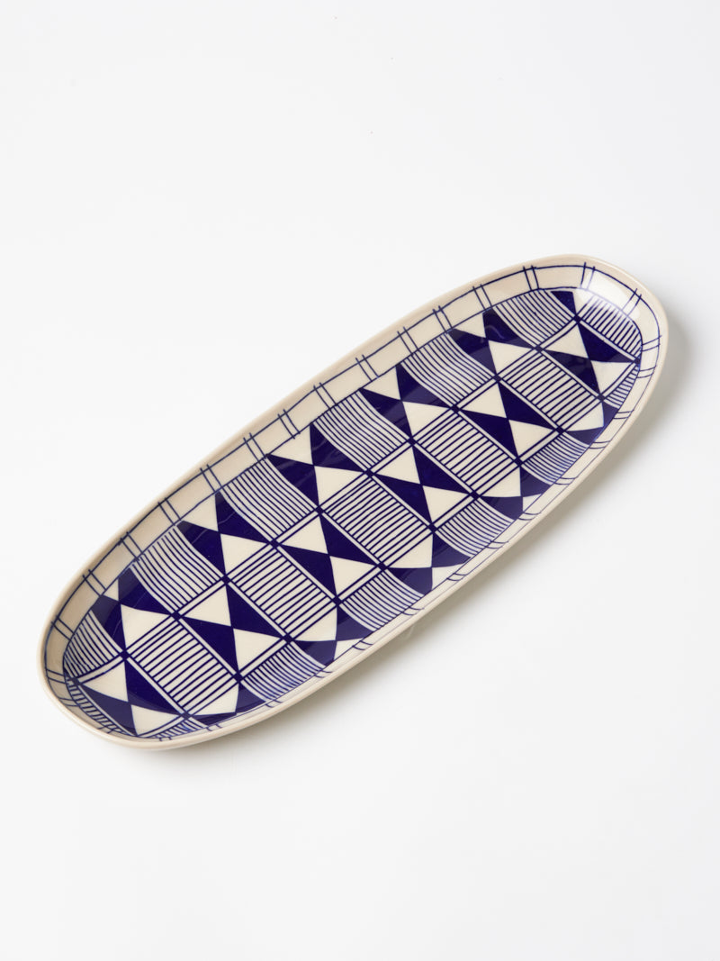 Caravan Snack Platter - Indigo