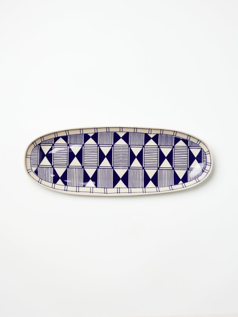 Caravan Snack Platter - Indigo