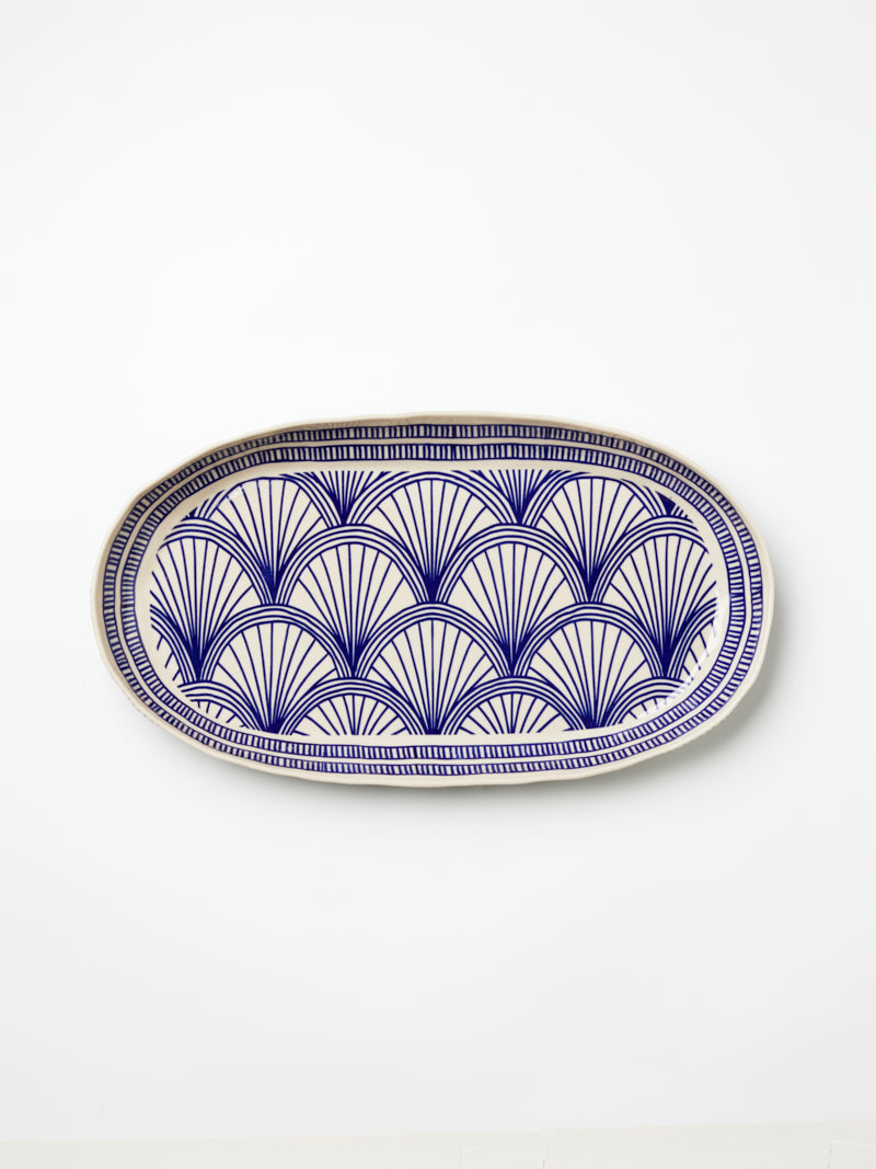 Caravan Large Platter - Indigo