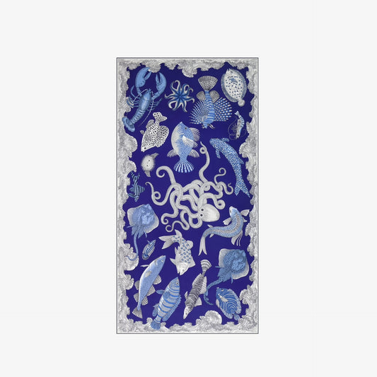 Scarf/Sarong - Poseidon in Blue