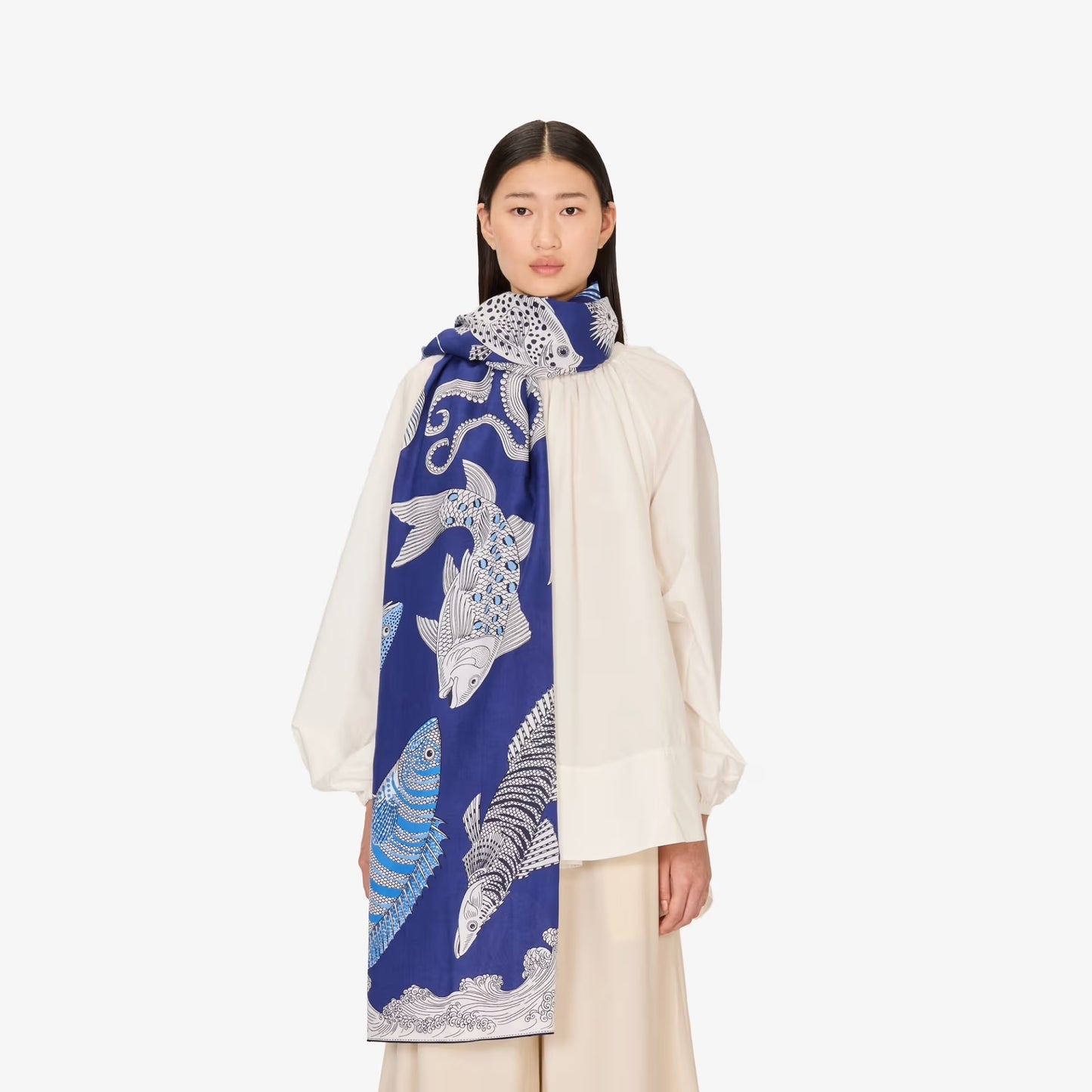 Scarf/Sarong - Poseidon in Blue