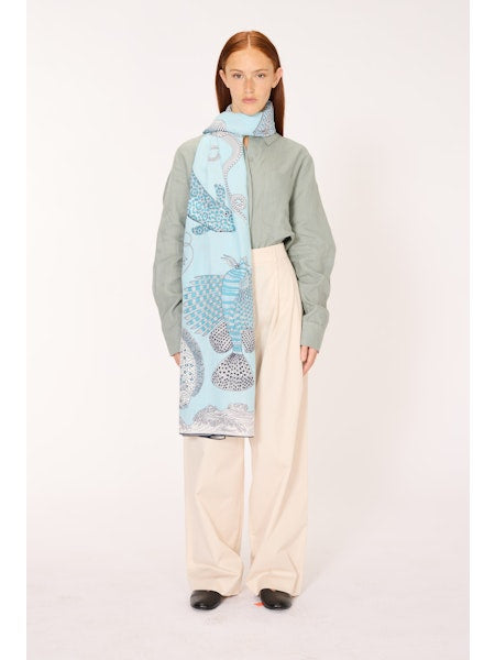 Scarf/Sarong - Poseidon in Turquoise