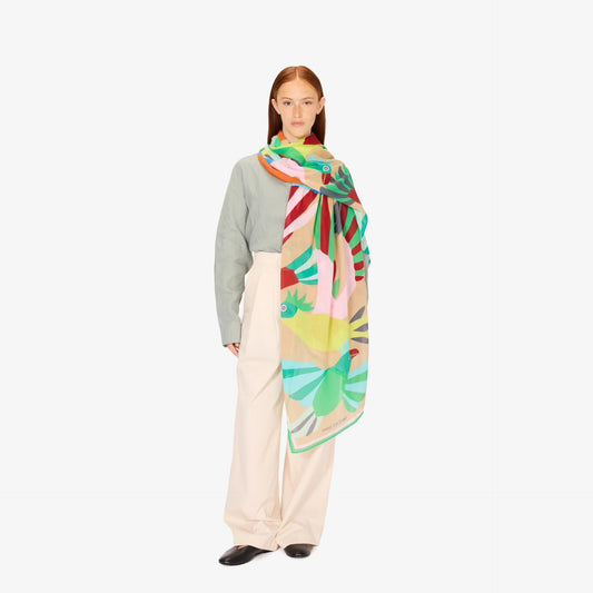 Scarf/Sarong - Voyage in Natural