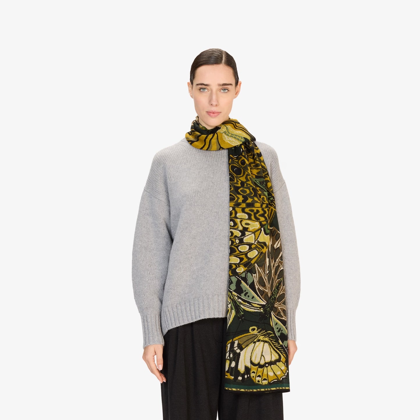 Inoui Editions - Papillon Emerald scarf